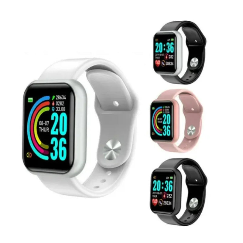 Relogio inteligente Smart Watch Unisexx Smartwatch D20 relógio Android ios Prova Agua