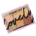 Paleta De Sombras Adorável Sombra E Glitter Pink21